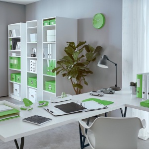 Schnellhefter Leitz WOW A4, Capacitate 60 Fisiere, Culoare Verde - Img 6