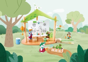 Scoala de exploratori Hape Green Planet, set de joc Green Planet Explorers - Img 3