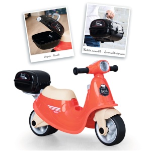 Scooter pentru copii Smoby Food Express, design retro, cu 2 roti silentioase - Img 2