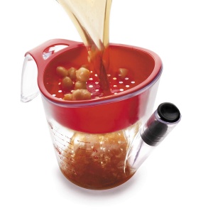 Separator de grasime Lacor 61610, transparent, design european, garantie 2 ani - Img 3