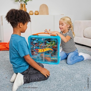 Sertar pentru colectie Hot Wheels Theo Klein, capacitate 36 masini - Img 2