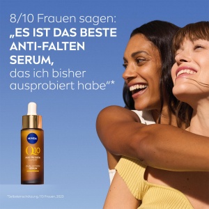 Serum Anti-Aging NIVEA Q10 Anti-Falten Experte, 30 ml, cu Glycostop - Img 5