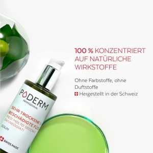 Serum pentru picioare foarte uscate si deteriorate PODERM - 100 ingrediente naturale, 24 ore hidratare - Img 4