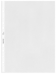 Set 100 Pungi Protectoare A4 Leitz, 85 Micron, Recycle, Transparent