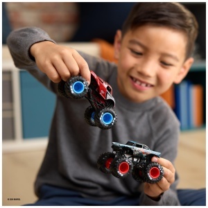 Set 2 Camioane Monster Jam Venom si Spider-Man, 164, Spin Master - Img 3