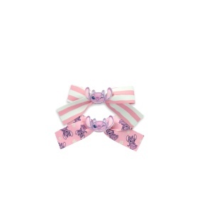 Set 2 Clips Par Disney Lilo Stitch pentru Fete, Design Colorat, Ideal pentru Par Fin