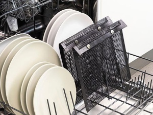 Set 2 Grill-Netzbeutel InnovaGoods Antiaderent Rezistent la temperaturi de pana la 300degC Negru - Img 7
