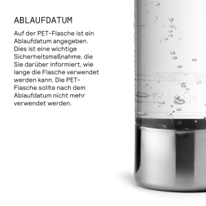 Set 2 sticle PET Aarke Carbonator 3 BPA-free 1000ml - Img 5
