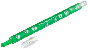 Set 24 Creioane colorate Faber-Castell cu mecanism rotativ pentru copii - Img 4