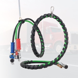 Set 3-in-1 VEVOR 12FT Sistem Aer si Electric pentru Camioane Compatibil SAE-J560 7 Fire de Cupru - Img 8