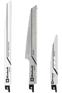 Set 3 Panze de Fierastrau Einhell pentru Universalsape si Reciprosape pentru Lemn si Metal