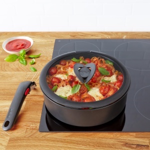 Set 3 Piese Capac Din Sticla Tefal Ingenio 161820 cm, Design Compact - Img 6