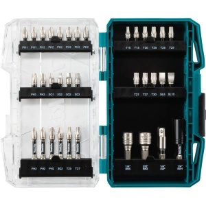 Set 35 piese burghie cu impact Makita E-01666, otel de inalta rezistenta