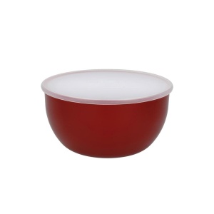 Set 4 Boluri Salata KitchenAid, Capacitate 355-1065 ml, Culoare Rosie - Img 2