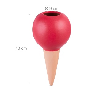 Set 4 Ghiuvete pentru Udat Plante, Relaxdays, 300ml, Design Colorat - Img 4
