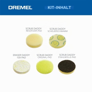 Set 5 Bureti de Curatare Dremel Versa PC360-5, Diverse Suprafete, Usor de Utilizat - Img 2
