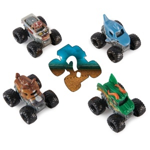 Set 5 Mini-Truck-uri Monster Jam, 187, cu detalii realiste, pentru copii 3 - Img 2