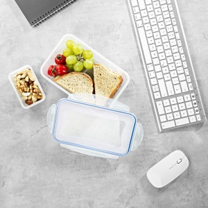 Set 6 Cutii Frigorifice GOURMETmaxx Klick-it, Capacitate 120-2500 ml, Rezistente la Apa - Img 5