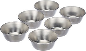 Set 6 forme pentru pastel de nata Ibili 142000 aluminiu argintiu 17 x 8 x 4 cm - Img 4