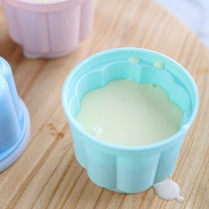 Set 6 Puddingform Dr. Oetker 150ml, Culoare RosaVerdeAlbastru - Img 4