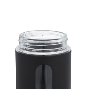Set 6 recipiente pentru condimente Relaxdays, 290 ml, negru, sticla si otel inoxidabil - Img 7