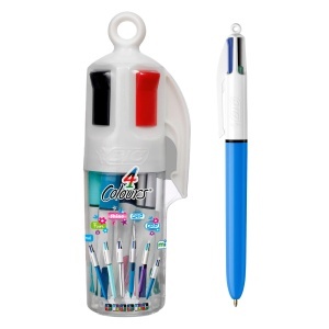 Set 6 Stilouri BIC 4 Culori, Design Modern, Diverse Culori