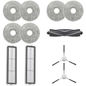 Set Accesorii Aspirator Dreame L10 PrimeL10s UltraL10 Ultra - 1 Perie Principala, 2 Perii Laterale, 2 Filtre, 6 Mopuri