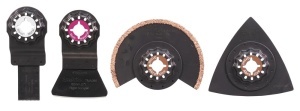 Set accesorii multifunctionale Makita B-67496 Starlock, 4 piese, compatibil universal