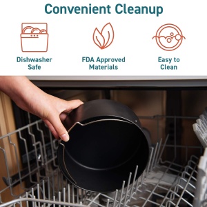 Set accesorii pentru friteuza cu aer COSORI C137-6AC 6 piese compatibil 35L - Img 2