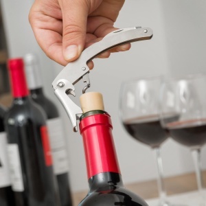 Set accesorii pentru vin InnovaGoods 5 piese design elegant negru - Img 4