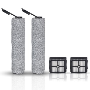 Set accesorii Vileda PureClean S5 - 2 role de schimb si 2 filtre, microfibra