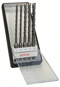 Set burghie Bosch Pro SDS-Plus-5 5 piese O 6-10 mm pentru beton si zidarie
