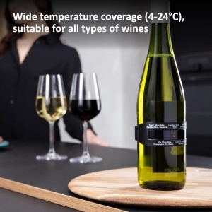Set cadou vin Haier, termometru si vacuum, mentine vinul proaspat 7 zile - Img 4