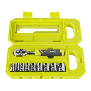 Set chei cu ratchet Ryobi RHRS10PC, 9 piese, mecanism 90 dinti - Img 2