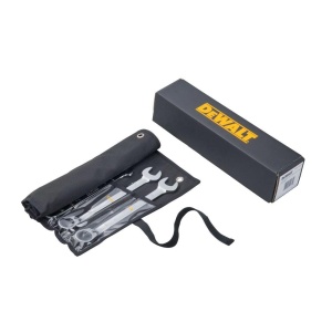 Set Chei Fixe cu Clichet DEWALT DWMT19232 12 Piese Cromate - Img 3