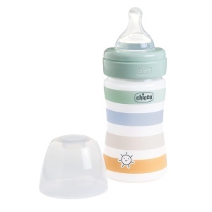 Set Chicco Well-Being Biberoane Anti-Colici si Suzeta PhysioForma 5 Piese Albastru - Img 3