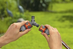 Set conector furtun Gardena 18287-20 pentru ramificare cu 3 conectori si piesa tip Y - Img 5