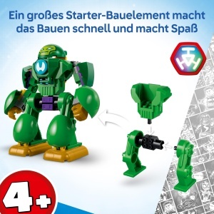 Set Constructie LEGO Marvel Loki vs. Echipa Iron Man 11211, 204 piese, 4 figurine - Img 5