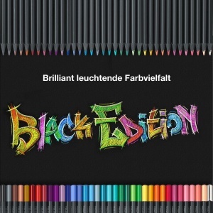 Set Creioane Colorate Faber-Castell Black Edition 100 culori, Ergonomice, Bruchprotected - Img 6