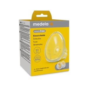Set cupe colectare lapte matern Medela Hands-Free, 2 bucati, fara BPA, compatibile cu pompa Freestyle