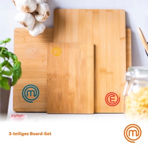 Set de 3 Placi de Taiat Bambus MasterChef, 38cm x 27,5cm, 34cm x 23,5cm, 23cm x 15cm - Img 2