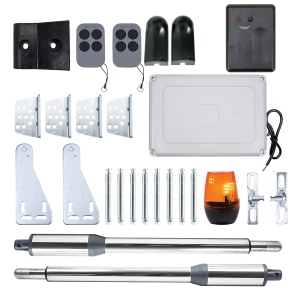 Set de automatizare pentru porti PNI MAB300, 2 motoare 40W, capacitate 200 kg
