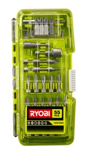 Set de biti de surubelnita Ryobi RAK55DK, 55 piese, ideal pentru diverse aplicatii - Img 3