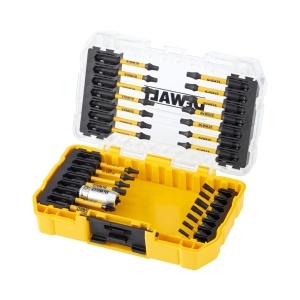 Set de biti Dewalt Extreme Flextorq 29 piese, cutie din plastic, pentru profesionisti si amatori