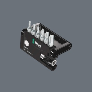 Set de Bits Wera 05056168001, 7 piese, Hex-Plus, cu suport magnet - Img 3