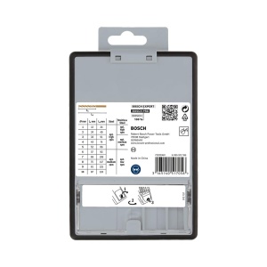 Set de burghie elicoidala Bosch 10x PRO din otel inoxidabil HSS-Co (pentru otel, otel inoxidabil, O 1,0, 2,0, 3,0, 4,0, 5,0, 6,0, 7,0, 8,0, 9,0, 10,0 mm, accesorii profesionale Masina de gaurit/surubelnita) - Img 4