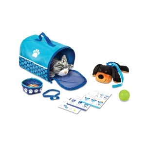 Set de calatorie pentru animale de companie Melissa Doug 18541, 15 piese