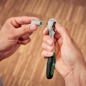 Set de chei tubulare Bosch Ratchets / 1/4", 34 de bucati (set de chei tubulare de inalta calitate si versatil pentru numeroase sarcini de bricolaj; maner ergonomic cu maner moale; suport magnetic pentru biti) - Img 8
