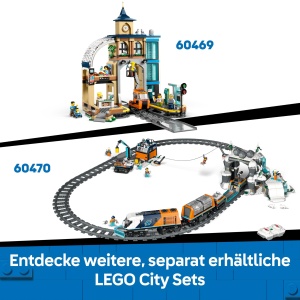 Set de Constructie LEGO City Arktis-Truck cu Laborator 60471, 1064 piese, 6 roti - Img 7