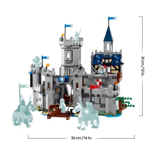 Set de Constructie LEGO Creator Ritterburg 3-in-1, 1371 piese, 6 figurine - Img 9
